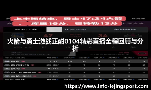 火箭与勇士激战正酣0104精彩直播全程回顾与分析